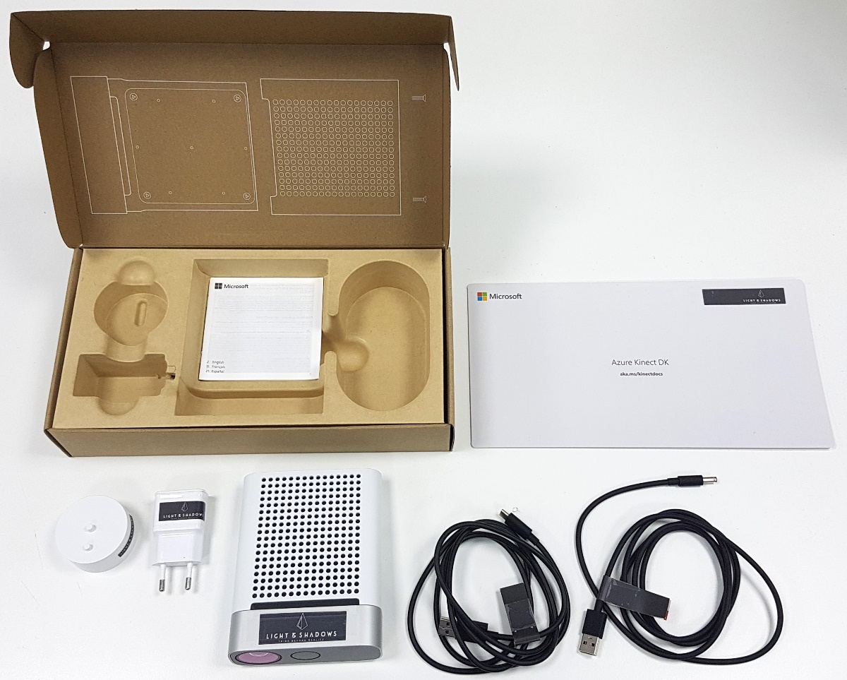 contenu du pack Kinect